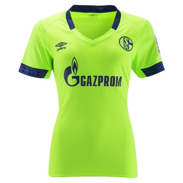 Camiseta Schalke 04 Tercera equipo Mujer 2018-19 Verde